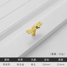 Antique Tree Pole Kitchen Drawer Handles - Zinc Alloy Cabinet Knobs in Bronze Gold and Black Bright gold T Handles