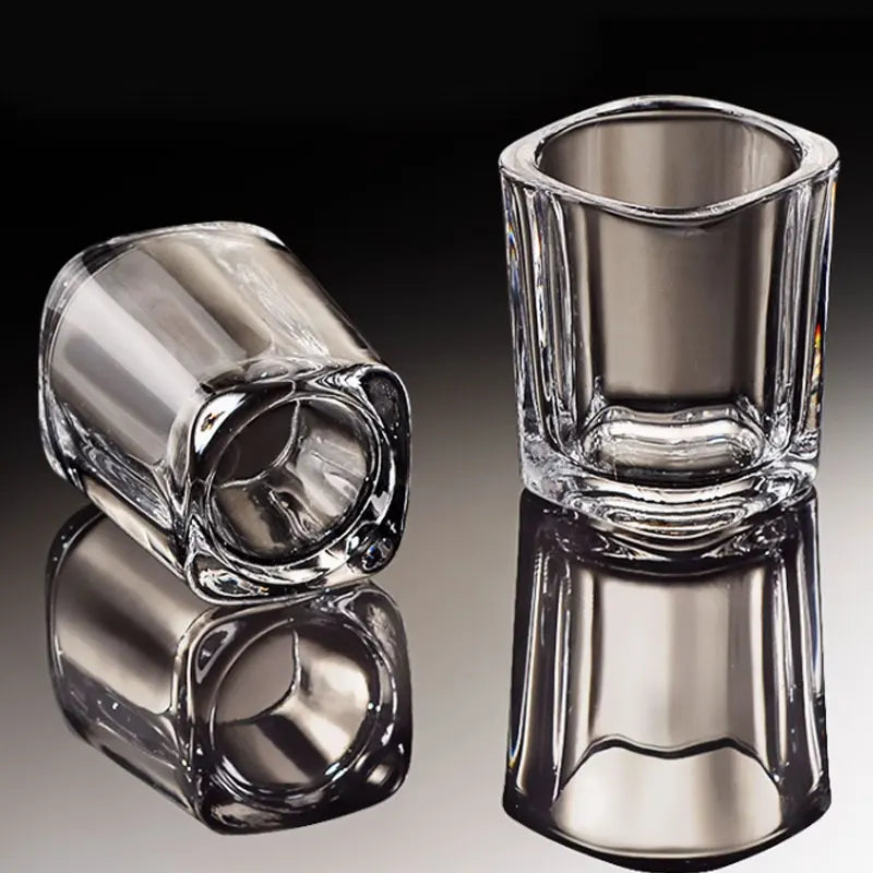 Dlight Decor 6pc Small White Wine & Spirits Glass Set 70ml / 6pcs Cocktail Glasses