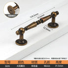 Antique Bronze Cupboard Door Handles – Retro Furniture Pulls 5035 96mm