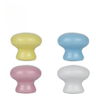 Cartoon Ceramic Cabinet Handles – Single Hole Circular Knobs for Children’s Room Furniture Knobs