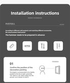 Dlight Decor 3D Nine Fish Wall Lamp Mural Art Wall Art