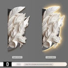 Dlight Decor Feather Mural LED Light for Entry Walls D / 70x140 Wall Art
