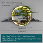 Dlight Decor Chinese Landscape LED Wall Glow Style D D80cm / 220V / CHINA|3 colors Wall Art