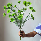 Dlight Decor 37cm Eucalyptus Money Plant Branch for Home and Garden Decor