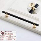 Modern T-Bar Cabinet Knobs and Handles – Sleek and Decorative Design Black rose gold 160 Handles