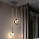 Modern Minimalist Starry Bedside Chandelier - Creative Nordic Art Lamp For Light Luxury Bedrooms