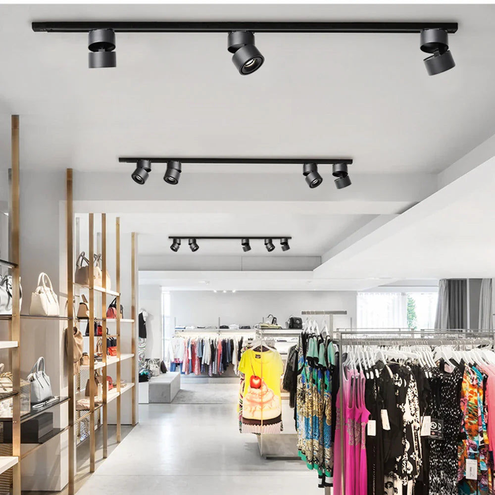 LED Track Light - 15W/12W/10W Spotlights for Bedrooms Shops and Corridors ceiling light