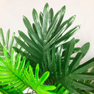 Dlight Decor 50cm Palm Plant with 18 Tropical Leaves 50cm 18Leaves