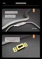 Dlight Decor Luminous Wall Clock with Elegant Glow Wall Art