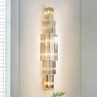 Victoria - Large Crystal Wall Light For Living Room Hall Bedroom Loft Indoor Home Hotel Villa