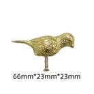 Luxury Brass Solid Handle Pure Copper Animal Shape High-grade Gold Wardrobe Dresser Drawer Cabinet Pulls Furniture