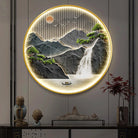 Dlight Decor Luxury Glow Round Wall Light for Interiors Wall Art