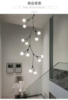 Contemporary Rotating Stair Light Chandelier - Luxury Lighting For Your Living Space Chandelier