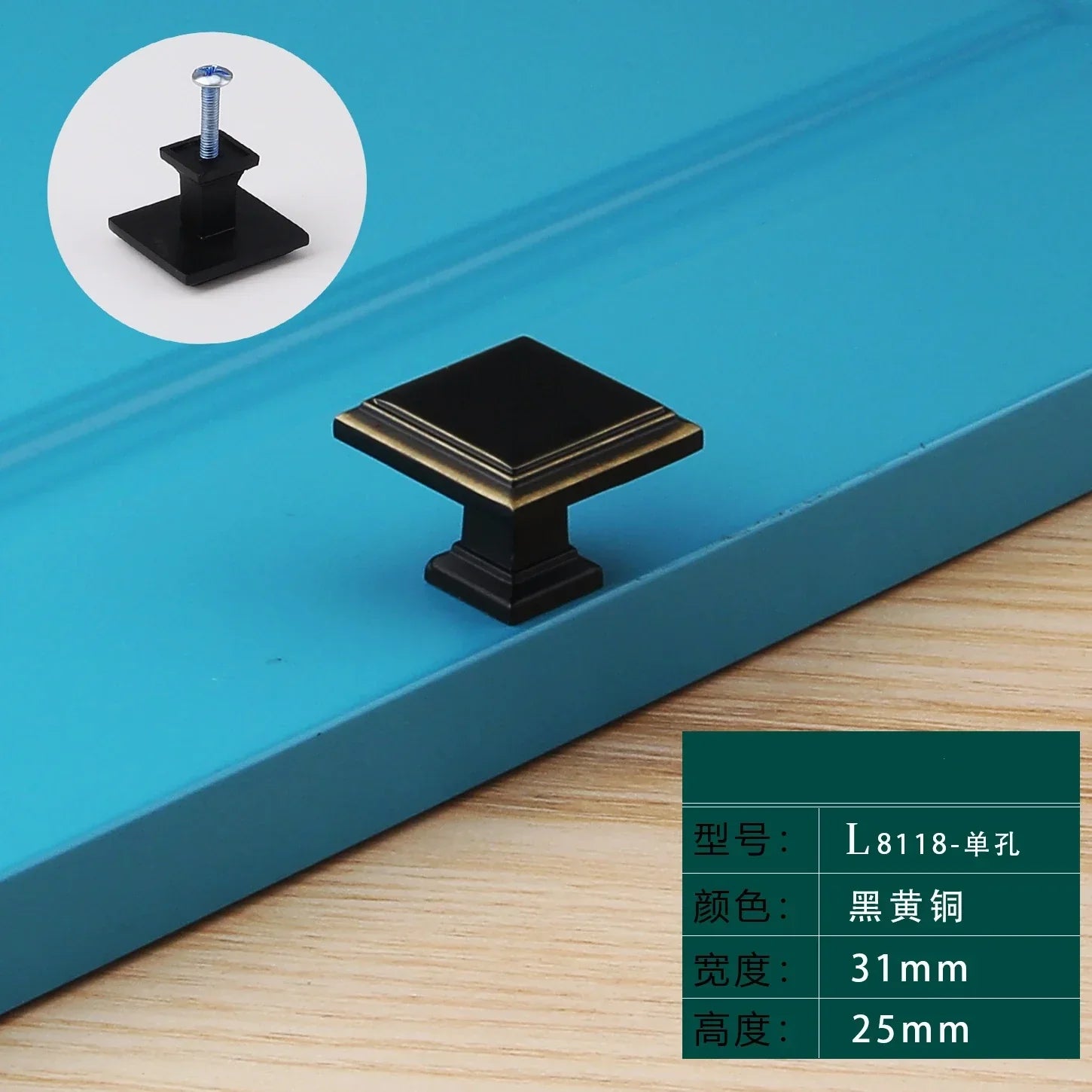 Light Luxury Bronze Cabinet Handles - Modern Drawer Pulls for Wardrobe and Kitchen Furniture Black yellow s Handles