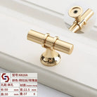 Modern T-Bar Cabinet Knobs and Handles – Sleek and Decorative Design Gold drawing S Handles