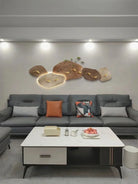 Dlight Decor 3D Nine Fish Wall Lamp Mural Art Wall Art