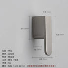 Luxury Zinc Alloy Cabinet Handles - Modern Drawer Pulls for Wardrobes Closets and Furniture Nickel drawing Handles