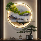 Dlight Decor Chinese Landscape LED Wall Glow Wall Art