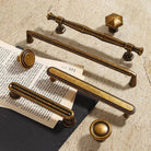 Antique Wardrobe Cabinet Handles - Retro Zinc Alloy Drawer Pulls and Knobs for Kitchen and Furniture Handles