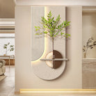 Dlight Decor Vase Plant Wall Lamp for Entry Spaces Wall Art